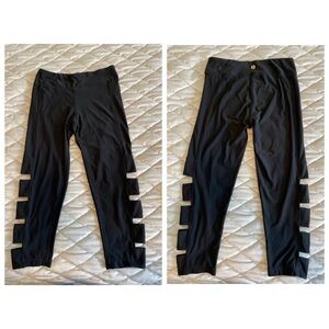 90 Degrees by Reflex Black Leggings